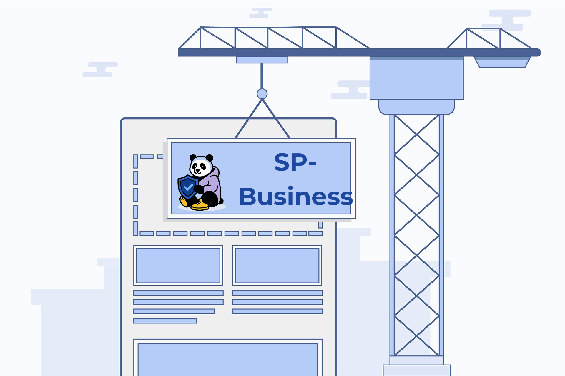 Vista del panel de SafePass Business
